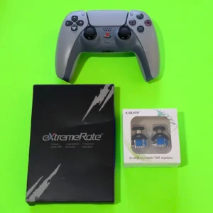PlayStation 5 DualSense PS5 Controller 30th Anniversary K-Silver JT13 Pro eXtremeRate Full Clicky Kit Installed