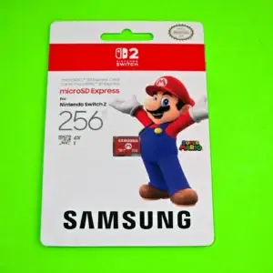 Samsung 256GB microSD Express Card for Nintendo Switch 2 Mario Edition - New